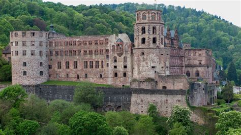 Download Man Made Heidelberg Castle HD Wallpaper