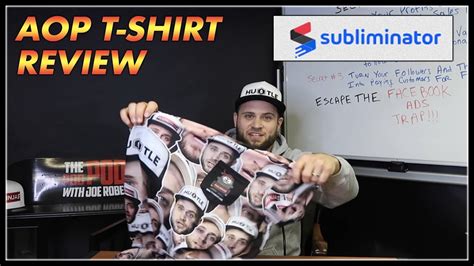 Shopify Print On Demand T-Shirt Review | Subliminator All Over Printed T-Shirt - YouTube