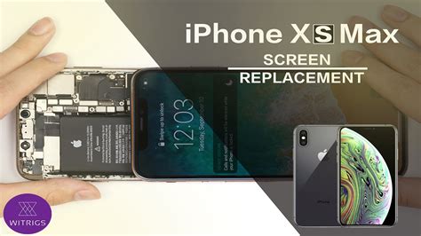 iPhone XS Max Screen Replacement - Tutorial - YouTube