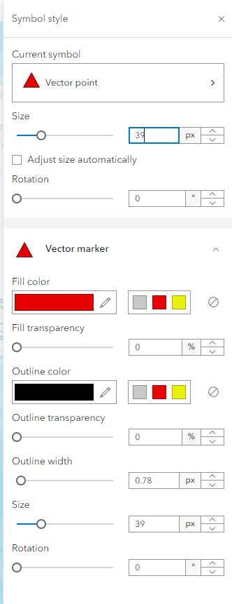 Add Triangles Point Symbology - Shapes Option for ... - Esri Community