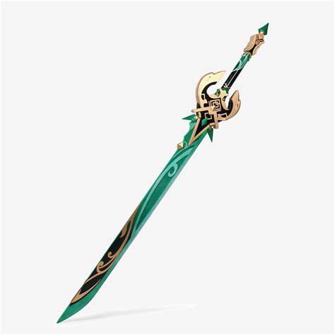 Genshin Impact Albedo Prop Cosplay Primordial Jade Cutter Sword Unibuy