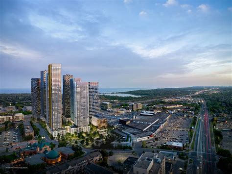 Huge redevelopment to transform mall near Toronto with towers up to 55 storeys