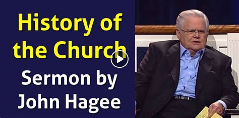 John Hagee (August-30-2019) Sermon:History of the Church.