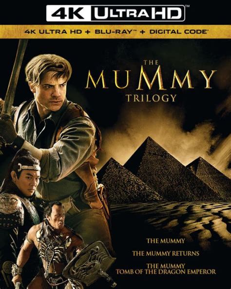 Mummy Trilogy [Includes Digital Copy] [4K Ultra HD Blu-ray/Blu-ray] by Mummy Trilogy | 4K Ultra ...