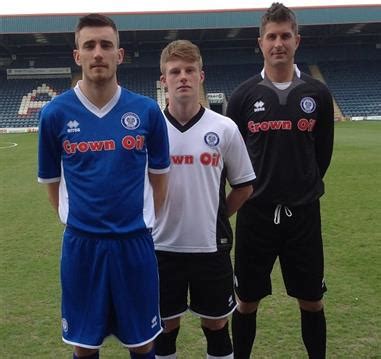 Errea Rochdale Kit 2015-16 New Rochdale AFC Shirts 15/16 Home Away | Football Kit News