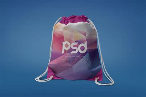 20 Best Drawstring Bag Mockup Templates (Some are FREE) 2022 - Colorlib