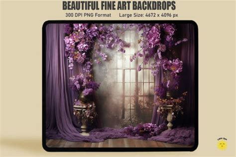 Beautiful Fine Art Backdrop Graphic by Lazy Sun · Creative Fabrica