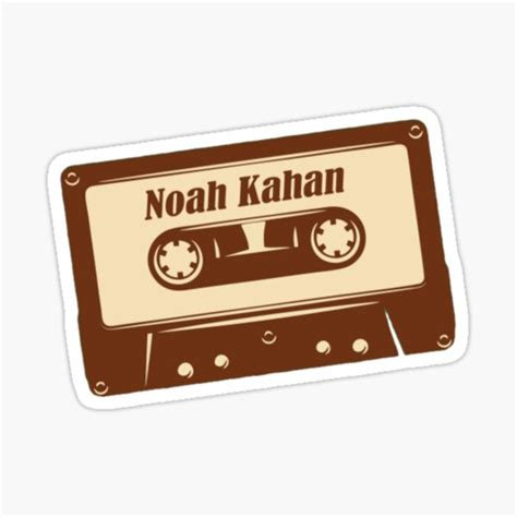 Noah Kahan Stickers for Sale | Redbubble