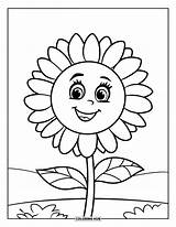130  Disegni Di girasoli Da Colorare Per Bambini E Adulti PDF Gratuiti sketch template