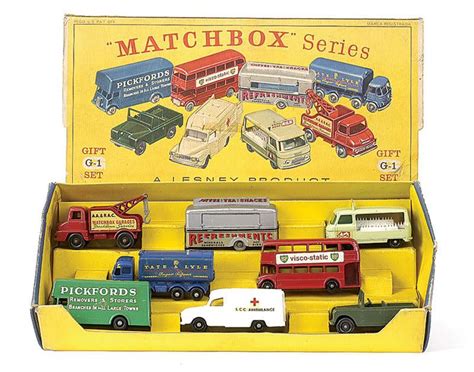 lesney matchbox giftset G1 | Matchbox, Matchbox cars, Corgi toys