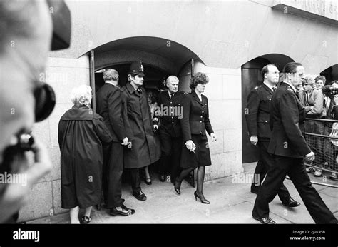 Scenes outside the Old Bailey during the trial of Peter Sutcliffe, the Yorkshire Ripper. Sonia ...