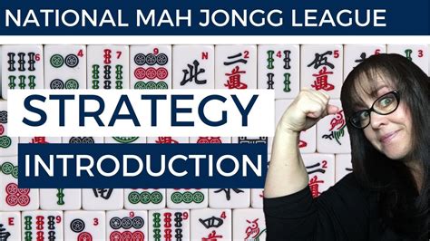 National Mah Jongg League Lesson-Strategy Introduction - YouTube