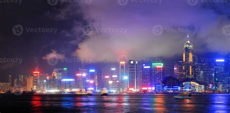 Hong Kong skyline 8334086 Stock Photo at Vecteezy