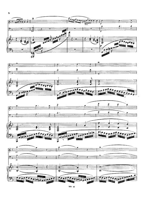 Fanny Mendelssohn - Piano Trio, Op.11 for Piano Trio - Free Sheet music ...