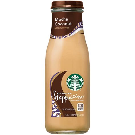 Starbucks Frappuccino Mocha Coconut Chilled Coffee Drink 13.7 fl. oz ...