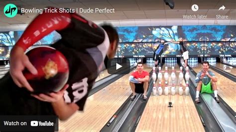 Unbelievable Bowling Trick Shots from Dude Perfect - JobbieCrew.com