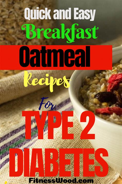 Oatmeal Good For Diabetics - Effective Health