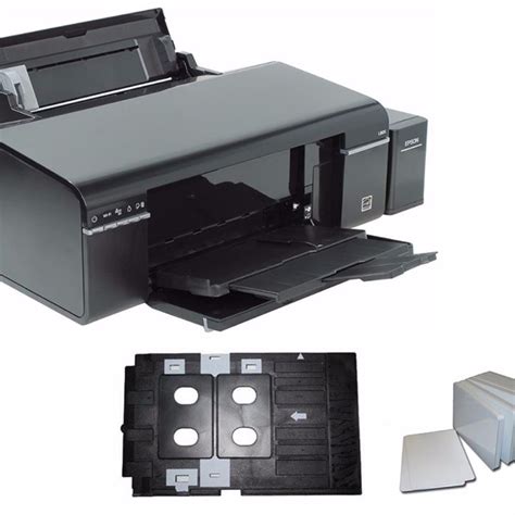 Continuous Print Smart Id Card Printer For Epson L805 Pvc