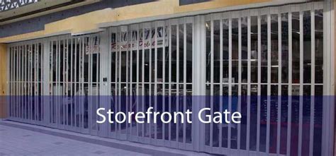 Storefront Gate - Storefront Security Gate Repair & Installation