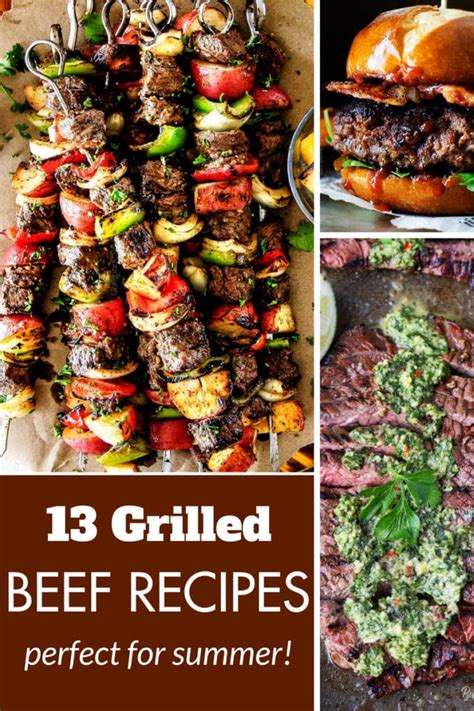 Best Grilled Beef Recipes for Summer - The Chunky Chef