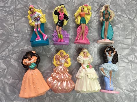 Dolls & Action Figures 90s Nostalgia Set of 3 1992 McDonalds Happy Meal Barbies Vintage Barbie ...