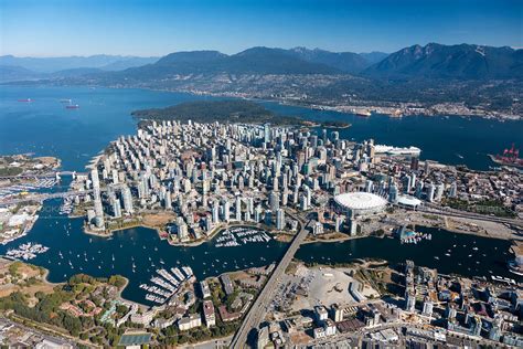 Aerial Photo | Vancouver City Skyline 2015