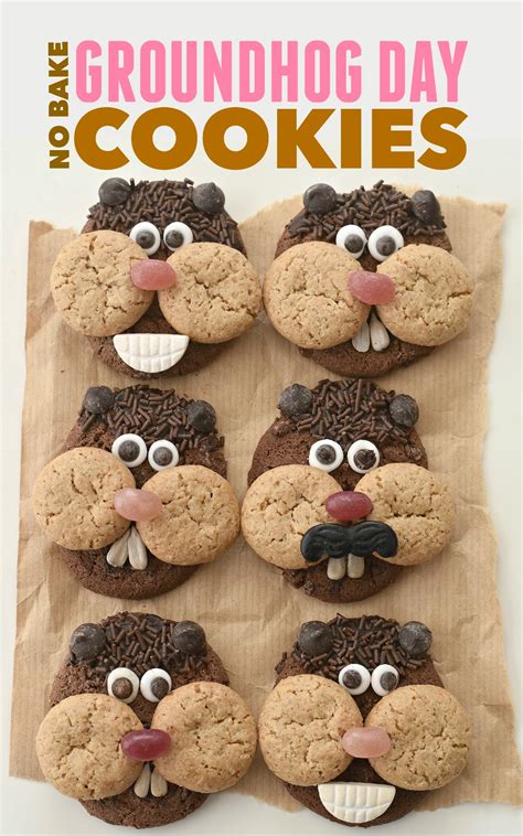 Celebrate Puxatawny Phil's prediction with your kids with these easy, no bake Groundhog Day ...