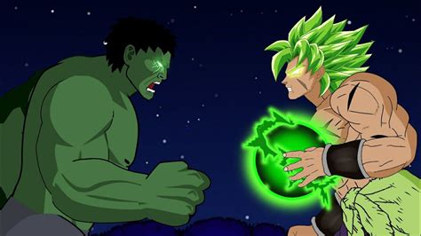 Hulk vs Broly - Drawing Cartoon 2 - YouTube