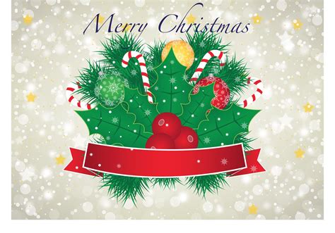 Merry Christmas Vector Banner | Free Vector Art at Vecteezy!