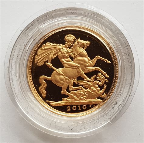 2010 Gold Proof Sovereign For Sale - M J Hughes Coins