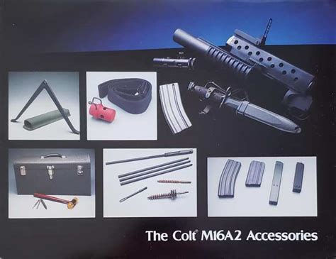 1988 Colt Industries M16A2 Accessory Advertising One-Sheet – The Colt AR-15 Resource