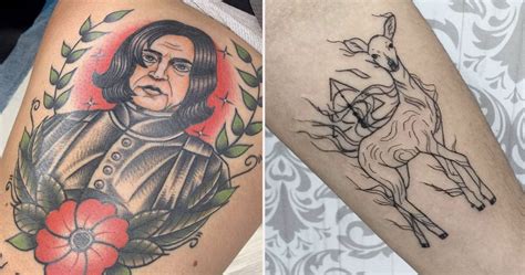 Harry Potter: 10 Best Severus Snape Tattoos