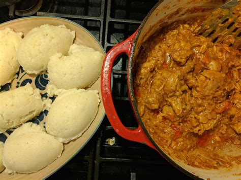 Sierra Leone & Kenya: Groundnut Stew with Ugali | Recipe | African food ...