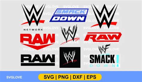 WWE SVG Bundle - Gravectory Wwe Logo, Png Format, Svg Cutting Files, Silhouette Cameo, Craft ...