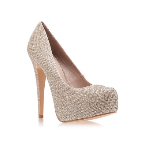 Lyst - Carvela Kurt Geiger Kaci Court Shoes in Metallic