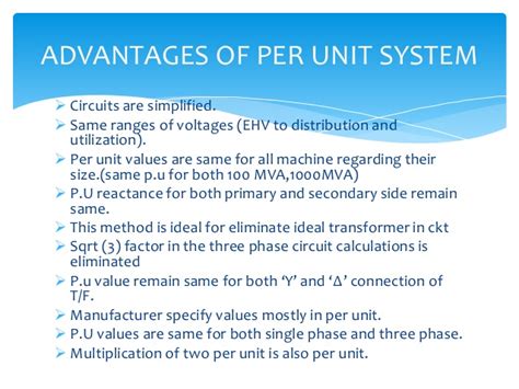 Electrical and Electronics study portal: All About Per Unit System....?