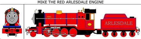 Mike the Red Arlesdale Engine Portrait by MikeD57s on DeviantArt