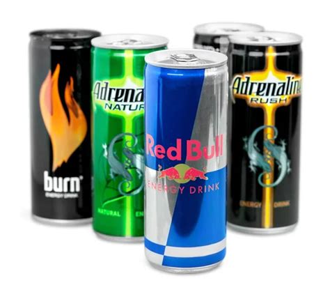 Energy drinks in metal cans — Stock Photo © scanrail #5572900