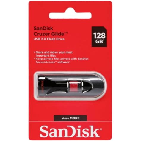 Brand New: SanDisk Cruzer Glide 128GB Flash Drive - PSERO LAPTOP