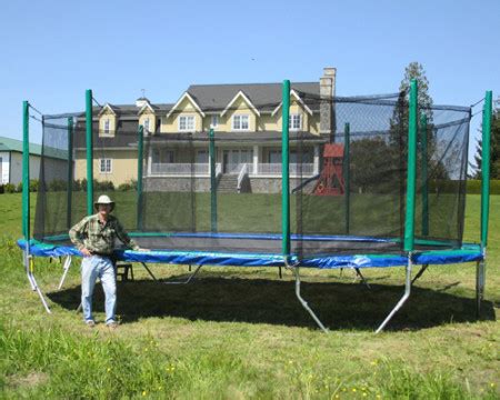 24 foot Trampoline Enclosure Canada - Trampolines