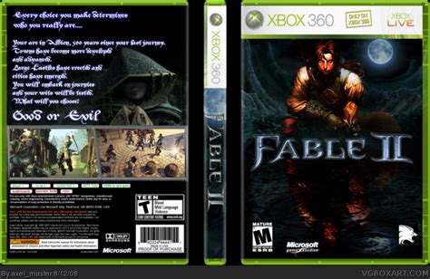 Fable 2 Xbox 360 Box Art Cover by axel_master