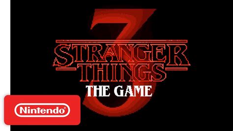 New Stranger Things 3: The Game trailer - Nintendo Everything