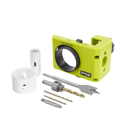 RYOBI Wood/Metal Door Lock Installation Kit A99DLK4 - The Home Depot