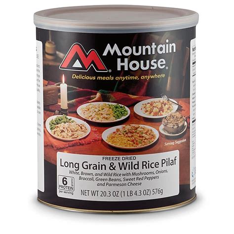 Mountain House Emergency Food Freeze-Dried Rice Pilaf - 149408 ...