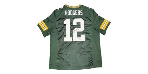 Aaron Rodgers Signed Jersey