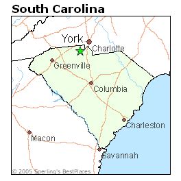 Best Places to Live in York, South Carolina