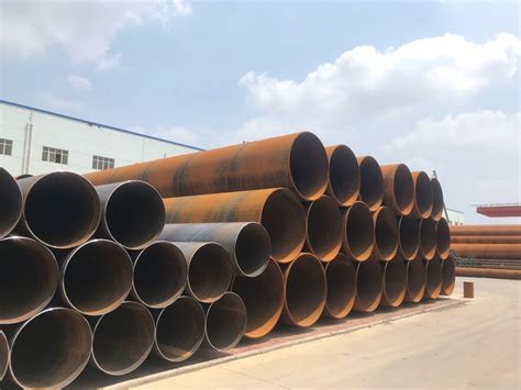 Large Diameter Spiral Welded Steel Pipe Seamless Pipe LSAW Pipe - Tube and Galvanized Pipe