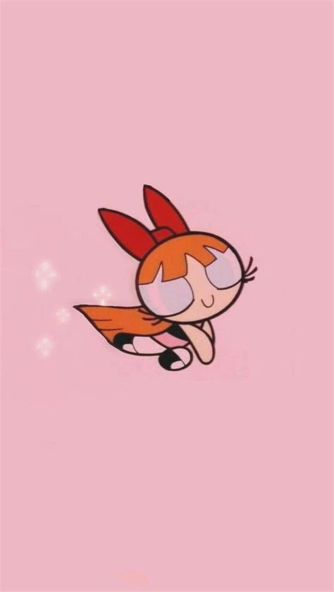 Blossom from the Powerpuff Girls - Cute iPhone Wallpaper