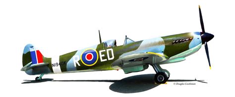 Spitfire Mark IX by DouglasCastleman on DeviantArt