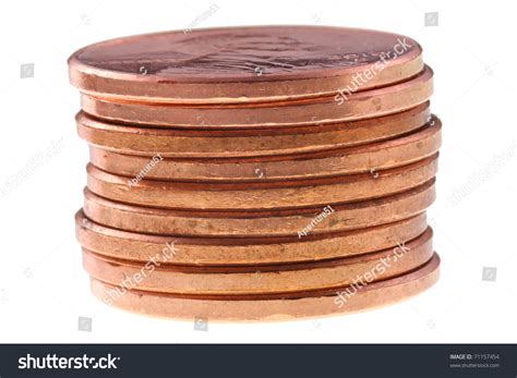 Stack Of Pennies Stock Photo 71157454 : Shutterstock